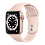 Apple Watch Series 6 GPS + Cellular Gold Aluminium 40MM Pink Sport Band