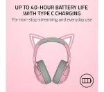 RAZER Kraken Kitty BT V2 Wireless Gaming Headset - Pink