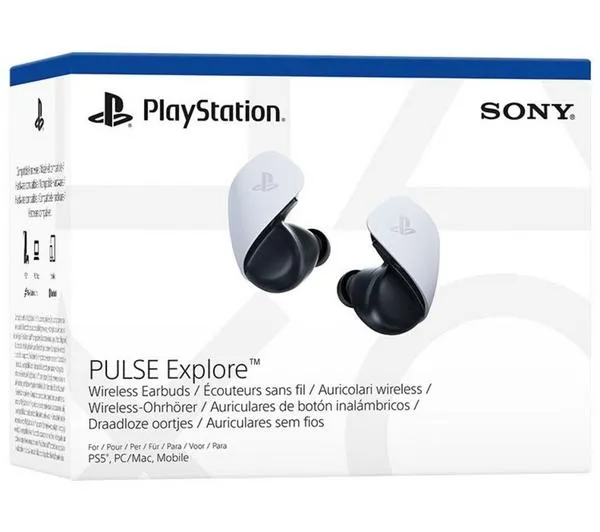 SONY PULSE Explore PS5 Wireless Gaming Earbuds - White