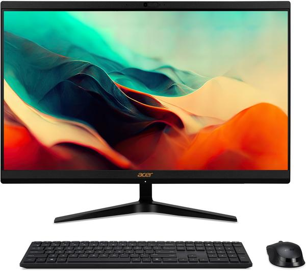 ACER Aspire C24-1800 23.8" All-in-One PC - Intel® Core™ i3, 512 GB SSD, Black