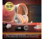 STEELSERIES Arctis Nova Pro Wireless 7.1 Gaming Headset for PC & PlayStation - White