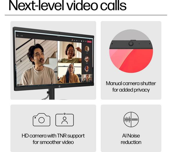 HP 22-dg0001na 21.5" All-in-One PC - Intel® Core™ i3, 256 GB SSD, Black