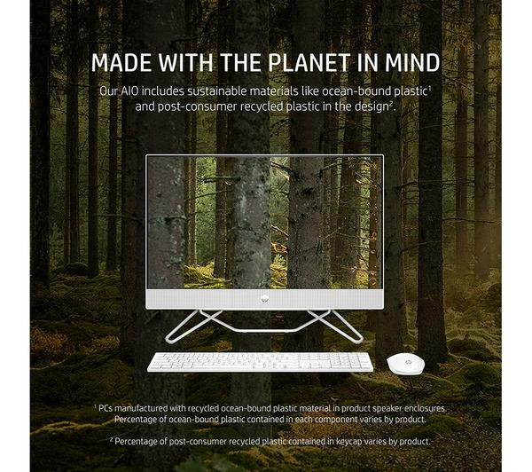 HP HP 24-cb1000na 23.8" All-in-One PC - Intel® Core™ i3, 256 GB SSD, White