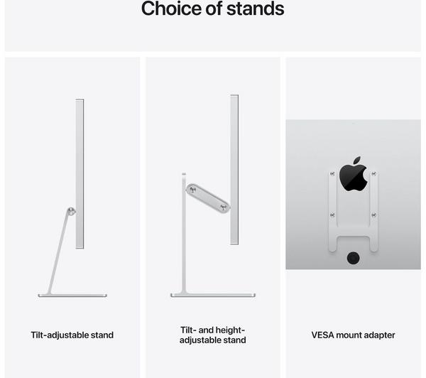 APPLE Studio Display with Tilt-Adjustable Stand - Silver