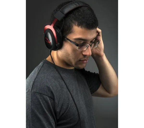 HYPERX Cloud II Pro 7.1 Gaming Headset - Black & Red