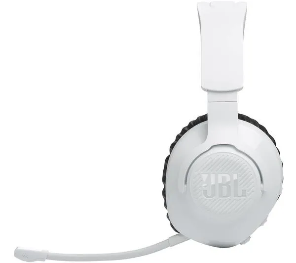 JBL Quantum 360P Wireless Gaming Headset - White & Blue