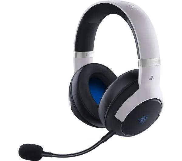 RAZER Kaira Pro HyperSpeed Wireless Gaming Headset for PlayStation - White