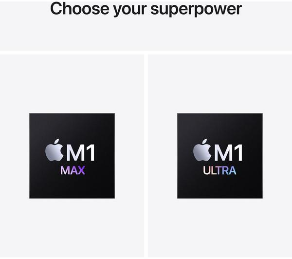 APPLE Mac Studio - M1 Ultra, 1 TB SSD, Silver