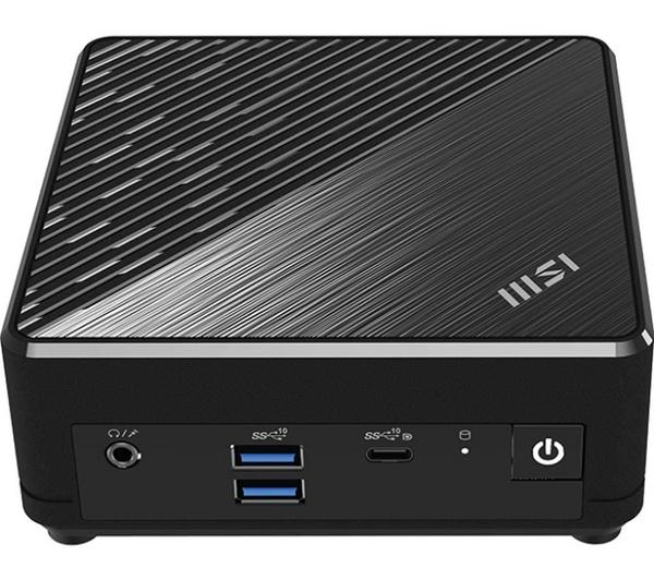 MSI Cubi N ADL Barebones Mini Desktop PC - Intel® N200, Black