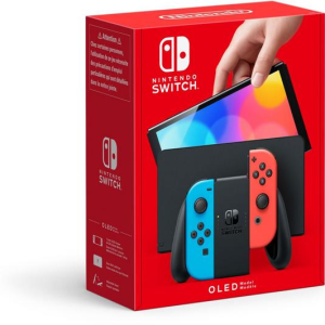 NINTENDO Switch OLED - Neon Red & Blue