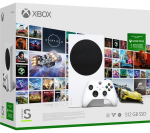 MICROSOFT Xbox Series S, Xbox Game Pass Ultimate (3 months), Wireless Controller (Black) & Twin Docking Station Bundle