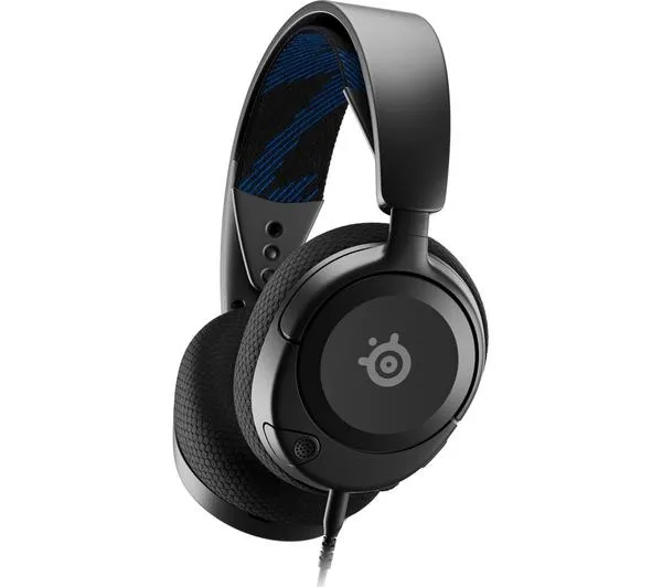 STEELSERIES Arctis Nova 1P 7.1 Gaming Headset - Black & Blue
