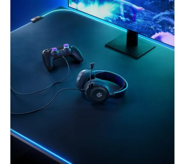 STEELSERIES Arctis Nova 1P 7.1 Gaming Headset - Black & Blue