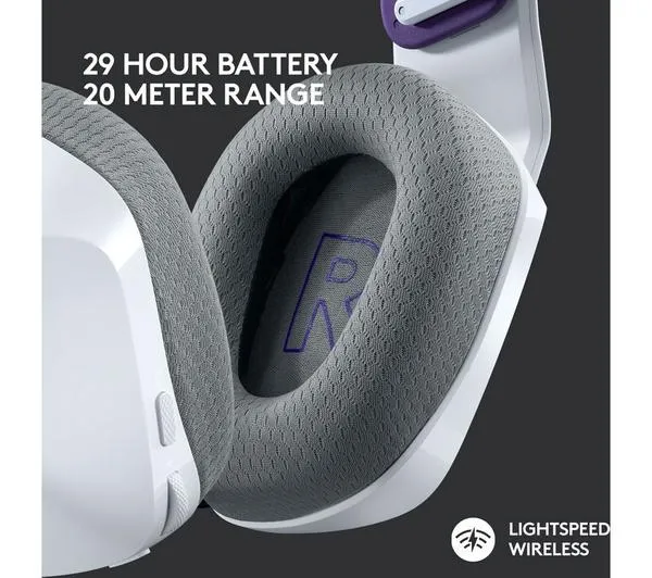 LOGITECH G733 LIGHTSPEED Wireless Gaming Headset - White