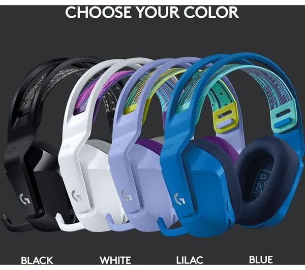 LOGITECH G733 LIGHTSPEED Wireless Gaming Headset - White
