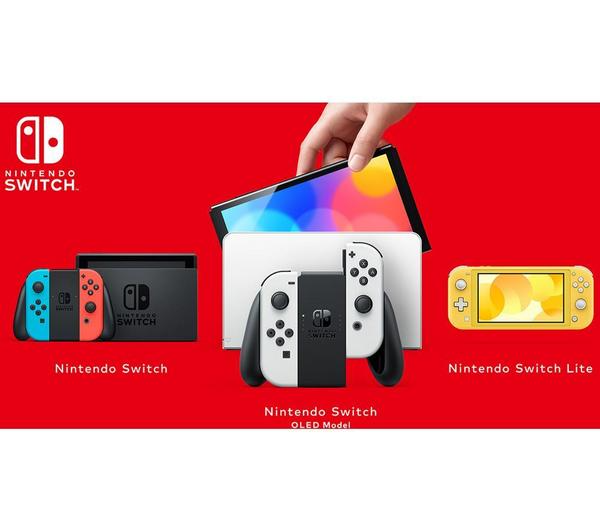 NINTENDO Switch OLED & Paper Mario: The Thousand-Year Door Bundle - White