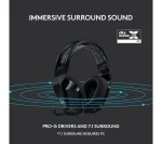 LOGITECH G733 LIGHTSPEED Wireless Gaming Headset - Black