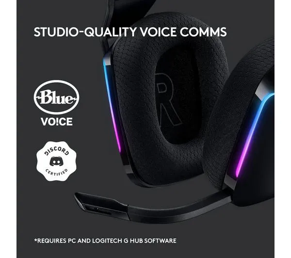 LOGITECH G733 LIGHTSPEED Wireless Gaming Headset - Black