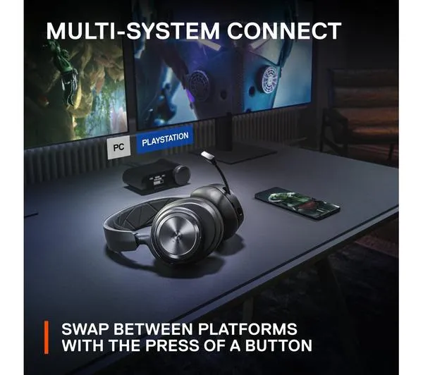 STEELSERIES Arctis Nova Pro Wireless PC & PS 7.1 Gaming Headset - Black