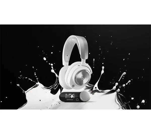 STEELSERIES Arctis Nova Pro Wireless 7.1 Gaming Headset for PlayStation & PC - White